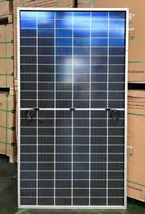 USA kho 590W 595W bifacial năng lượng mặt trời PV Bảng điều chỉnh NY Houston Cleveland mô-đun Chứng Khoán cho chúng tôi thị trường
