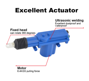 Thiết Bị Truyền Động Khóa Cửa Trung Tâm Xe Hơi Bán Chạy Hệ Thống Khóa Trung Tâm Động Cơ Chính DC 12V 2/5 - Product Image 5