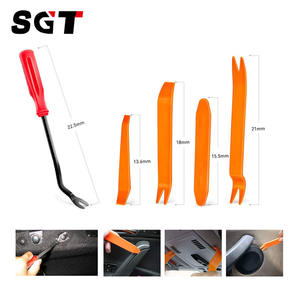 635 pièces Clips de retenue de poussée de voiture et assortiment de fixations automatiques-16 tailles les plus populaires Rivets d'aile de pare-chocs en nylon avec 10 attaches de câble - Product Image 5