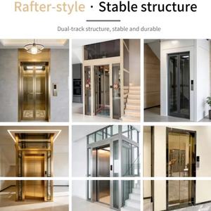 <span class=keywords><strong>Ascensor</strong></span> Interior Económico de 2-6 Pisos, Resistente al Viento, para <span class=keywords><strong>4</strong></span> Personas, <span class=keywords><strong>Ascensor</strong></span> Doméstico sin Eje, <span class=keywords><strong>Ascensor</strong></span> Pequeño para Villas de Varios Niveles - Product Image 4