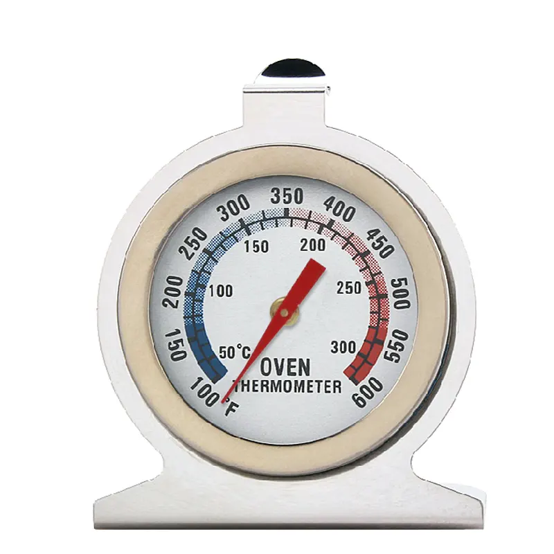 Hot selling Kitchen BBQ Baking 2-Inch Dial Classic Series Stainless Steel Oven Thermometer
