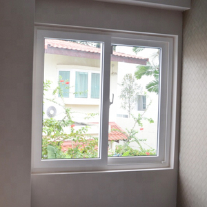 Fenêtre coulissante en verre de style simple au design moderne pour système de salle de bain Fenêtres coulissantes en verre en plastique UPVC de haute qualité - Product Image 6