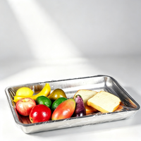 Couvre-plats jetables écologiques en plastique extensible, film élastique pour garder les aliments frais, pour hamburgers, steaks, pizzas, résistant à la poussière, à emporter