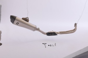 Accesorios del sistema de escape de la motocicleta de acero inoxidable modificado del mercado de accesorios de alto rendimiento de la venta de la fábrica para Yamaha <span class=keywords><strong>TMAX</strong></span> 560 - Product Image 2