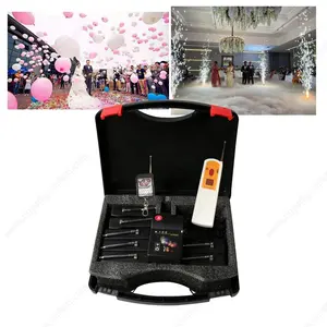 New arrival 10 cues wireless remote control special effect balloon detonation system for wedding party decoration