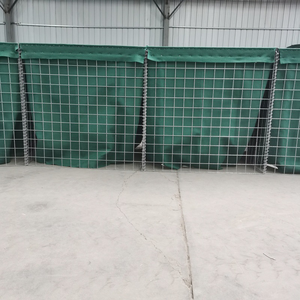 <span class=keywords><strong>Gabion</strong></span> carré galvanisé haute sécurité à trous soudés avec revêtement en géotextile pour la lutte contre les inondations et les murs de soutènement - Product Image 2