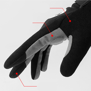 Guantes de dedo completo con pantalla táctil para montañismo y ciclismo Diseño antideslizante para ciclismo Deportes al aire libre - Product Image 5