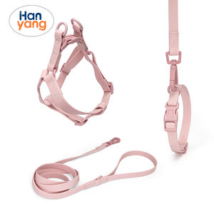 Hanyang personalizzabile dimensioni di colore su lunghezza guinzaglio per animali domestici impermeabile al guinzaglio rivestito in PVC a prova di sporco - Product Image 1