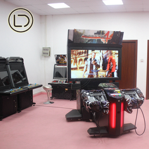 ห้องเกม LeaderDream หยอดเหรียญบ้านผีของ Dead 4 อาเขตรุ่นเครื่องเกมยิงปืนจําลองคู่ - Product Image 4