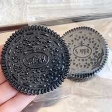 Juguete antiestrés de apretar con forma de sándwich de galleta, pequeño, muy popular en línea, con textura de barro, de aspecto atractivo, para jóvenes - Product Image 2