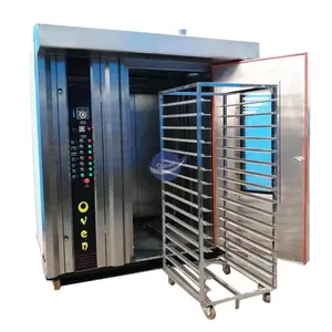 convection oven commercial bread oven large 16/32/64 plate hot air rotary oven for bread and pizza