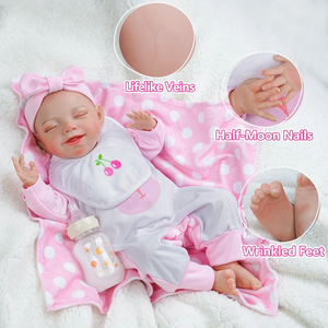Muñecas <span class=keywords><strong>Reborn</strong></span> Económicas Babeside de 20 Pulgadas, Olivia, Piel Blanca, Cuerpo de Tela, Muñecas Bebé <span class=keywords><strong>Reborn</strong></span>, Envío Inmediato desde Almacén en EE. UU. - Product Image 3