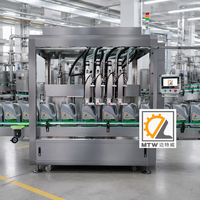 Machine de remplissage automatique de lubrifiants MTW pour engrais liquides – Remplisseuse industrielle à 4 têtes