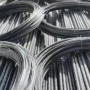 Barres d'armature en fibre de basalte solide de haute qualité Barres d'armature en acier de basalte haute résistance Matériau de construction
