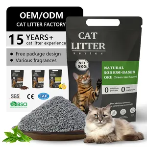 Muawu Manufacturer-Sourced Bentonite Nakai Ore mineral Cat Litter Supports OEM and ODM for Pet Owners