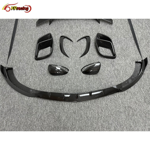 Pièces automobiles Brabu Body Kit, lèvre de pare-chocs en fibre de carbone sèche, aileron arrière pour Mercedes Benz AMG GT63 63s Body Kit Carbone 2021-2024 - Product Image 5