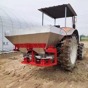 Épandeur de fumier agricole à double disque en acier inoxydable Birui avec nouvelle boîte de vitesses PTO, haute productivité - Product Image 1