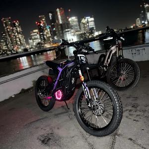 Bici Elettrica da Montagna Falcon M Nuova Edizione 72V 10000W 120Km Lunga Autonomia 3 Velocità Motore Centrale Telaio Antiurto - Product Image 4