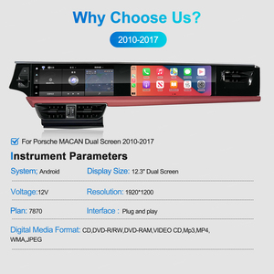 Navihua mới đến màn hình cảm ứng xe đài phát thanh stereo nâng cấp nội thất Kit GPS navigation cho PORSCHE MACAN 2014-2017 - Product Image 6