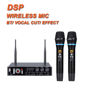 新款无线 DSP 卡拉 OK 和会议麦克风，带降噪功能，轻便，高音低音混响控制 - Product Image 3