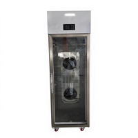 Vitrine Réfrigérée Verticale pour la Présentation de Viandes Fraîches – Idéale pour Supermarchés et Restaurants (Canard Rôti)
