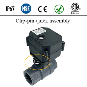 วาล์วบอล Flomarvel Fh-s Fh-mo Ip67 Dn15 ขนาด 1 2 นิ้ว พร้อมตัวบ่งชี้การทำงานแบบแมนนวล วัสดุทองเหลือง Ss304 Upvc 12v 24v 110v 120v 220v ระบบคืนตำแหน่งอัตโนมัติ - Product Image 5