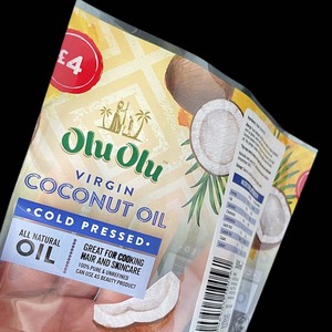 Miễn Phí Thiết Kế Tùy Chỉnh <span class=keywords><strong>PVC</strong></span> Thu Nhỏ Con Dấu Nhiệt Thu Nhỏ Bao Bì Tay Áo Nhãn Chai Bọc Phim Nhãn Cuộn Cho Cắt Dừa - Product Image 3