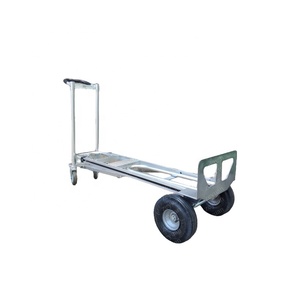 Heavy Duty 3-en-1 Plataforma de aluminio plegable Camión Carro de mano de cuatro ruedas 300kg Capacidad de carga Herramientas OEM - Product Image 4