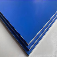 Panneau Composite en aluminium bleu ACP ACM imperméable à l'eau de haute qualité de 6mm pour la Table de Tennis de Table de Pingpang