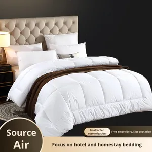 Piumino per Hotel, Ospedali e Strutture Specializzate, Bianco, Ispessito, per Tutte le Stagioni, in Fibra Spazzolata, Origine Cina - Product Image 5