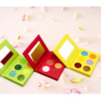 Benutzer definierte hohe Pigment kleine niedliche Lidschatten-Palette Private Label Kosmetik Make-up Lidschatten-Palette Hersteller
