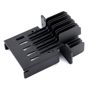 Custom CNC Machined Aluminum Alloy <strong>Heat</strong> Sink Connector Golden Anodized Cooling Fin Component Precision Milling Turning <strong>Parts</strong> - Product Image 5