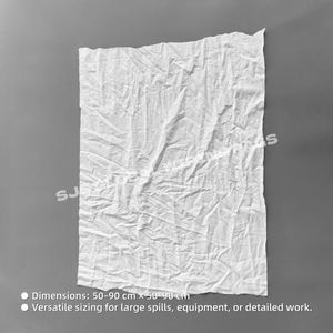 Trapos de Limpieza Industriales de Algodón Blanco 100% Reciclado de Camisetas, 10 kg, para Taller - Product Image 3