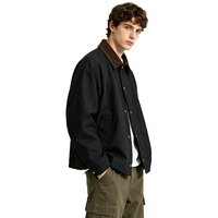 Veste de chasse safari vintage en velours côtelé, imperméable, respirante, résistante au vent, coupe droite, ample, style décontracté américain