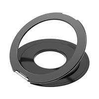 Support magnétique amovible en alliage d'aluminium avec rotation à 360 degrés, pliable et extensible, pour tablette et bureau.