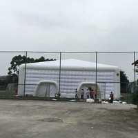Tentes de fête géantes sur mesure, gonflables, pour mariage, maison, imperméables, grandes tentes pour discothèque, bar, événements commerciaux, tentes amovibles