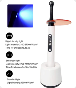 New Arrivals 1 S <b>Lamp</b> Cure Oral Dentals <b>Wireless</b> LED Light Dental Curing Light Root Canal Treatment - Product Image 5
