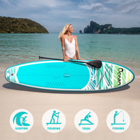 Planche de SUP gonflable Funwater en promotion – Planche de paddle 335 cm, charge lourde 205 kg, avec accessoires complets