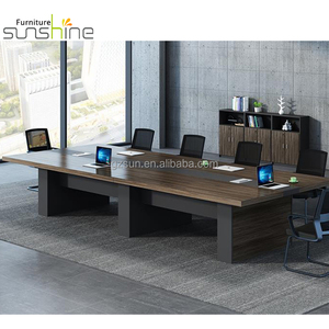 <span class=keywords><strong>Tavolo</strong></span> di riunione personalizzato di alta qualità per <span class=keywords><strong>12</strong></span> + persone moderne mobili per ufficio commerciale - Product Image 4