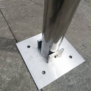 Piegare verso il basso il controllo di sicurezza del veicolo auto blocco di sicurezza Post blocco di parcheggio barriera esterna - Product Image 4