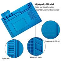 Tapis de soudure professionnel S-160 45*30cm pour réparation de téléphones portables, électronique, ordinateurs et bricolage