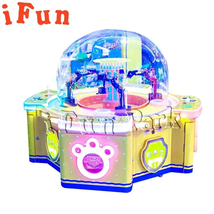 Snoep Machine Kraan Cadeau Vangst Cadeau Klauw Kraan Arcade Game Machines Indoor Automaat Kids 4 Spelers Graafmachine