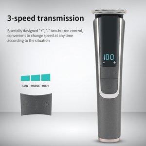 <span class=keywords><strong>Tondeuse</strong></span> à cheveux sans fil à affichage LED trois vitesses, article bon marché, <span class=keywords><strong>tondeuse</strong></span> à cheveux Rechargeable par USB, <span class=keywords><strong>tondeuse</strong></span> à <span class=keywords><strong>barbe</strong></span> sans fil pour hommes - Product Image 4