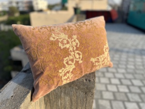 Vente en gros 2018 Kantha Oreiller Caseback Support 100% Coton Imprimé Housse de Coussin Indigo Imprimer Taie d'oreiller au prix de la bête - Product Image 2