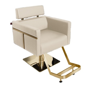 Venta caliente de alta calidad de cuero sintético peluquería Silla de peluquería barato al por mayor equipo de salón nuevos muebles de salón - Product Image 1