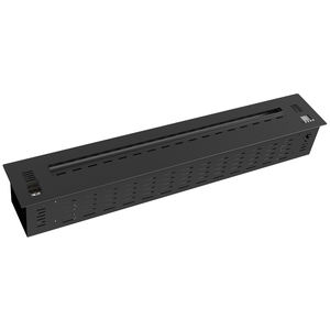 Feu à vapeur d'eau 3D <span class=keywords><strong>60</strong></span> pouces Noir Argent Cheminée électrique élégante Cheminée intelligente à vapeur d'eau Multicolore - Product Image 1