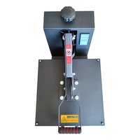 Presse à chaud 38*38cm à haute pression avec glissière en acier inoxydable 15*15 pouces