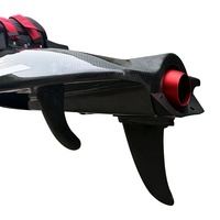 Planche de surf électrique à grande vitesse en fibre de carbone, nouveau design, unisexe, motorisée, pour les sports nautiques sur lac et rivière