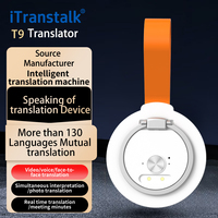 Traducteur en ligne sans fil AI Itranstalk, traduction en temps réel de plus de 140 langues avec traduction audio/vidéo, interprétation simultanée