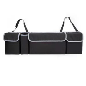 Organisateur de coffre de voiture <span class=keywords><strong>Oxford</strong></span> grand format, pochette suspendue avec cintre, sac de rangement pour coffre et siège arrière - Product Image 3